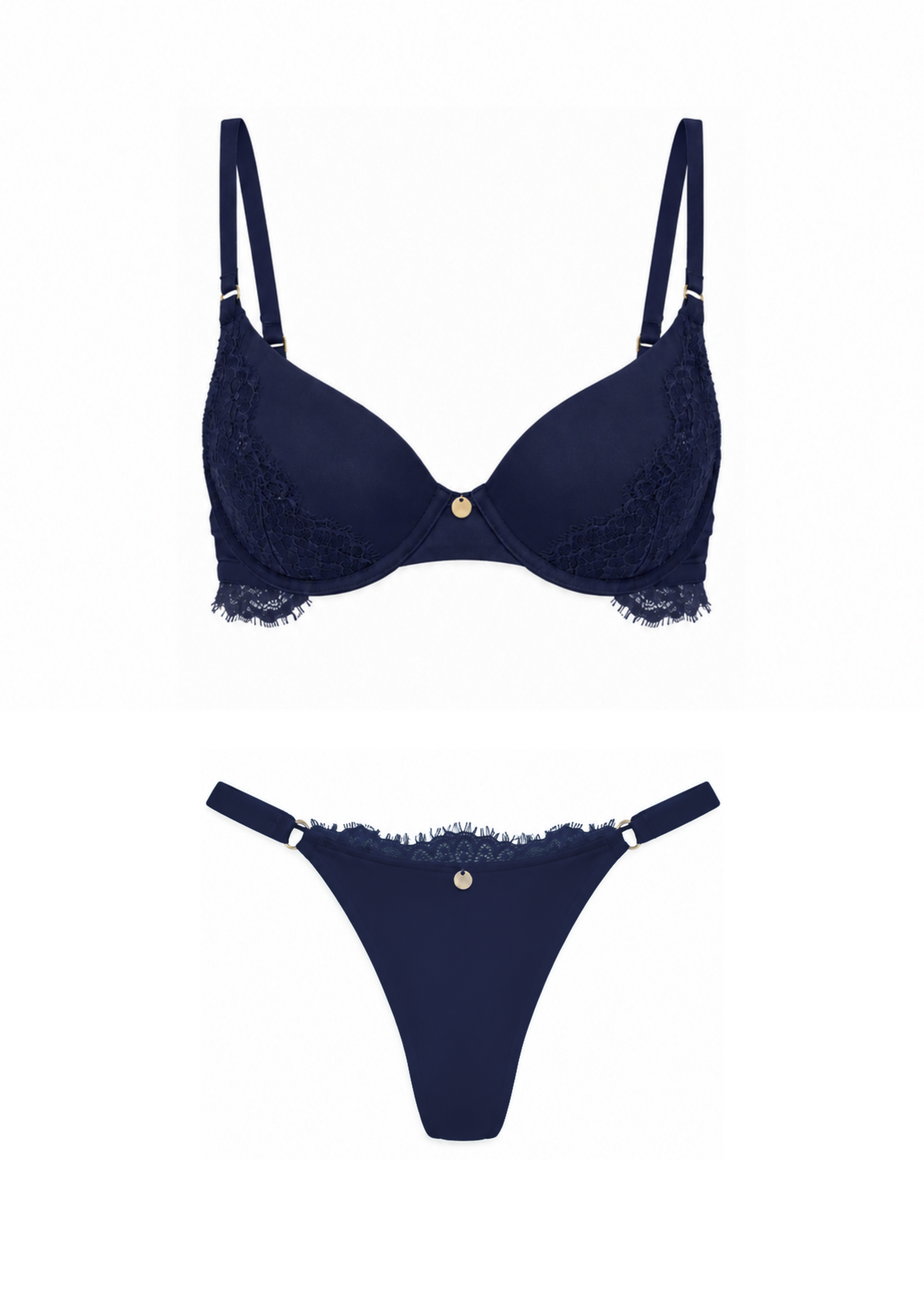 Soft Lace Bra &amp; Thong Danielle