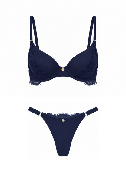 Soft Lace Bra &amp; Thong Danielle